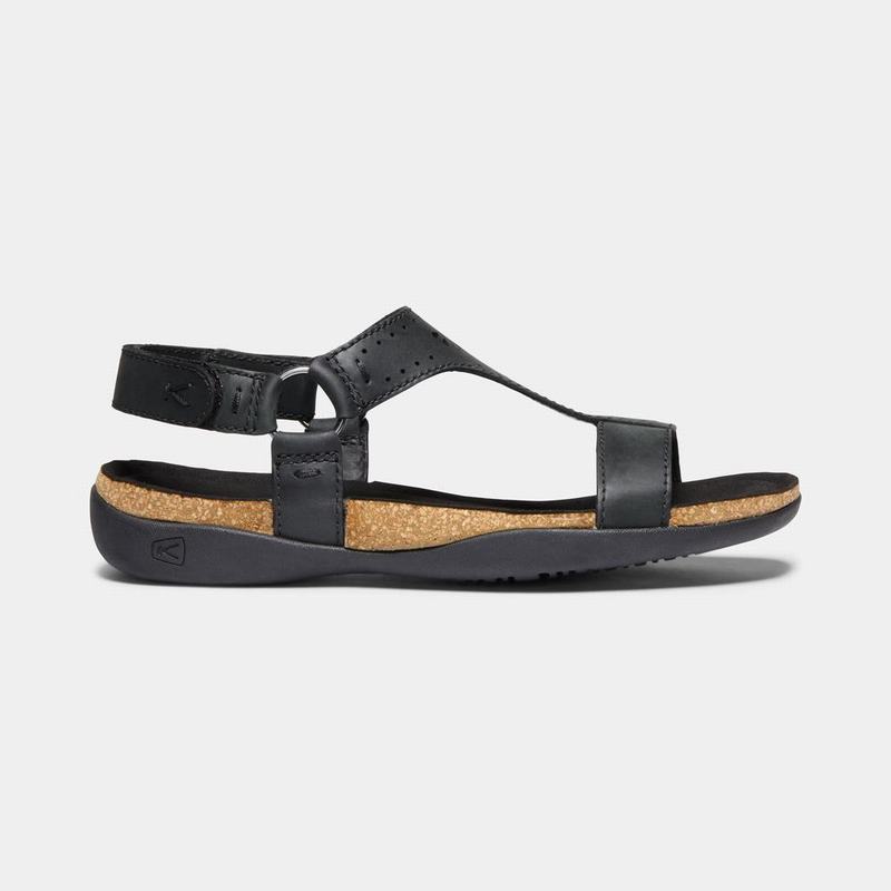 Keen Kaci Ana T-strap - Kadın Sandalet - Siyah - Türkiye (597813MZJ)